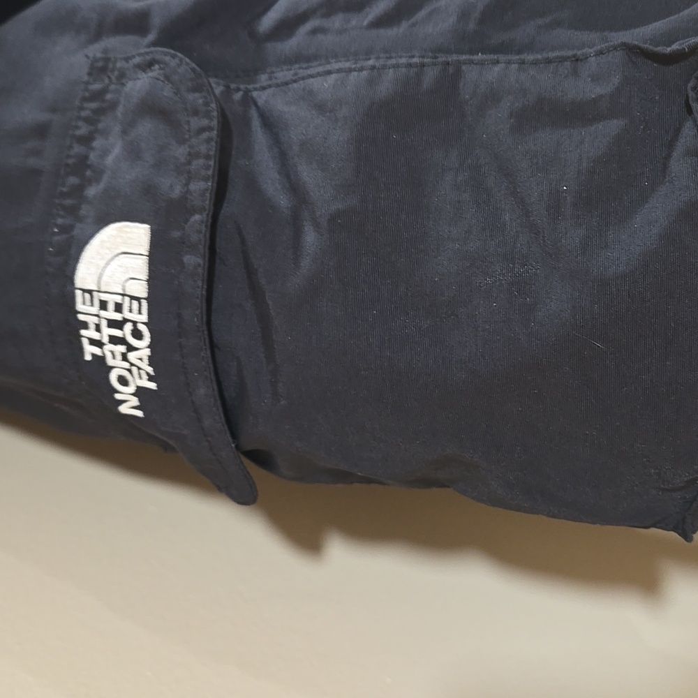 The North Face Black Jacket with Fur Trim - Picture 8 of 9